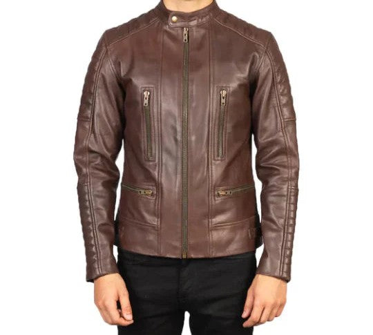 Men's Damian Biker Leather Jacket