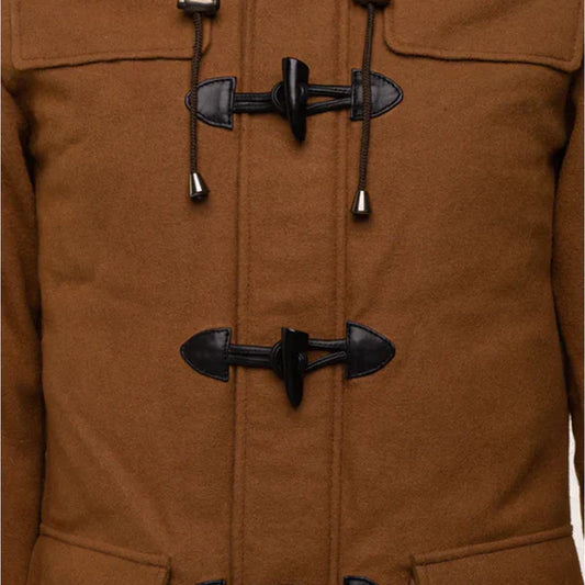 Clifford's Suede Stylish Brown Leather Coat