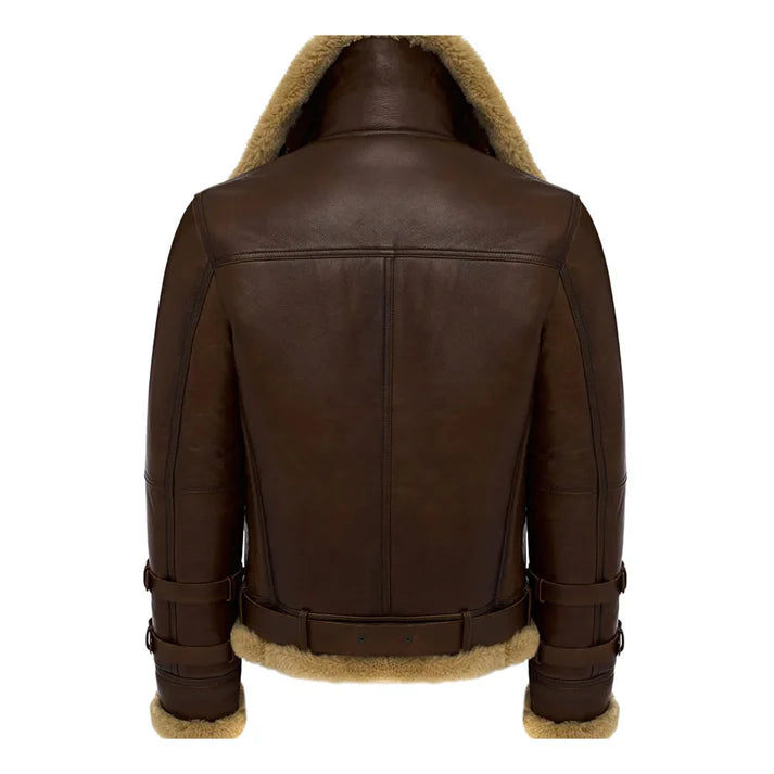 Men's RAF Aviator Faux Shearling Bomber Douglas Premium Jacket