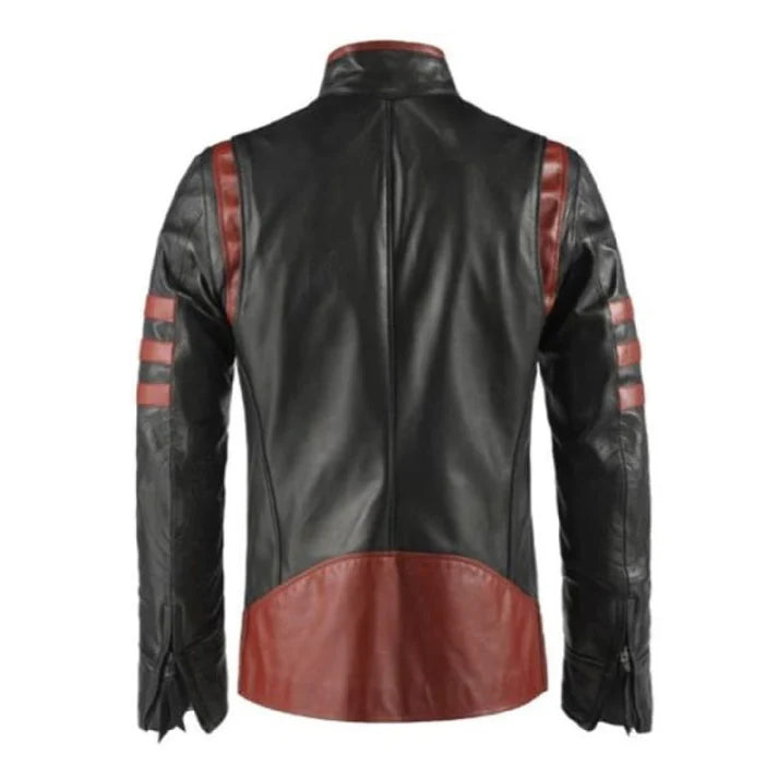 Men's X-Men Origins Black Leather Jacket