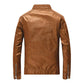 Men's Vendetta Brown Motorcycle Leather Jacket