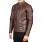 Men's Damian Biker Leather Jacket