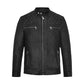 Men's Mirage Black Leather Jacket