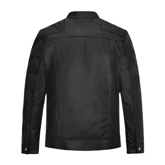 Men's Mirage Black Leather Jacket