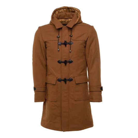 Clifford's Suede Stylish Brown Leather Coat