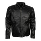 Men's Punisher Skull Biker Leather Jacket