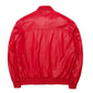 Men's Basic Red Leather jacket