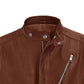 Men's Eclipse Brown Leather Jacket