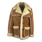 Roddy Piper Western Style Shearling Leather Coat