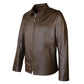 Men's Rebel Brown Biker Leather Jacket