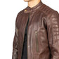 Men's Damian Biker Leather Jacket