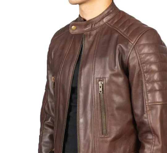 Men's Damian Biker Leather Jacket