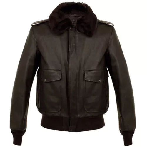 A2 Bomber Flight Genuine Real Leather Jacket