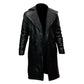 Blade Runner 2049 Ryan Gosling Faux Leather Black Trench Coat