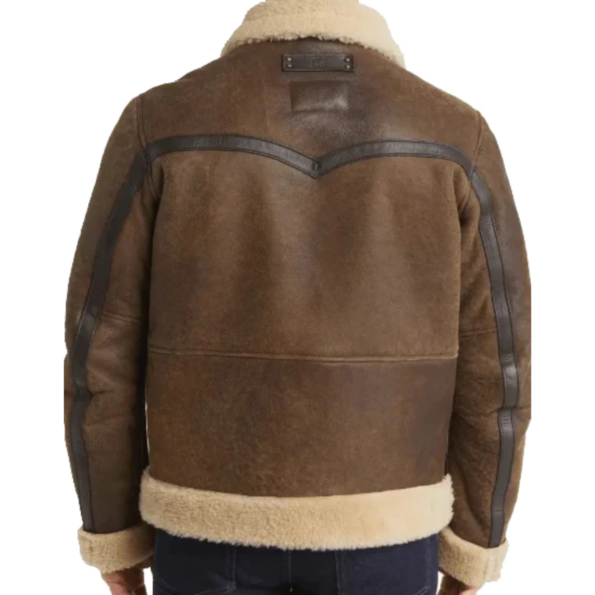 Brown Sheepskin Leather Jacket