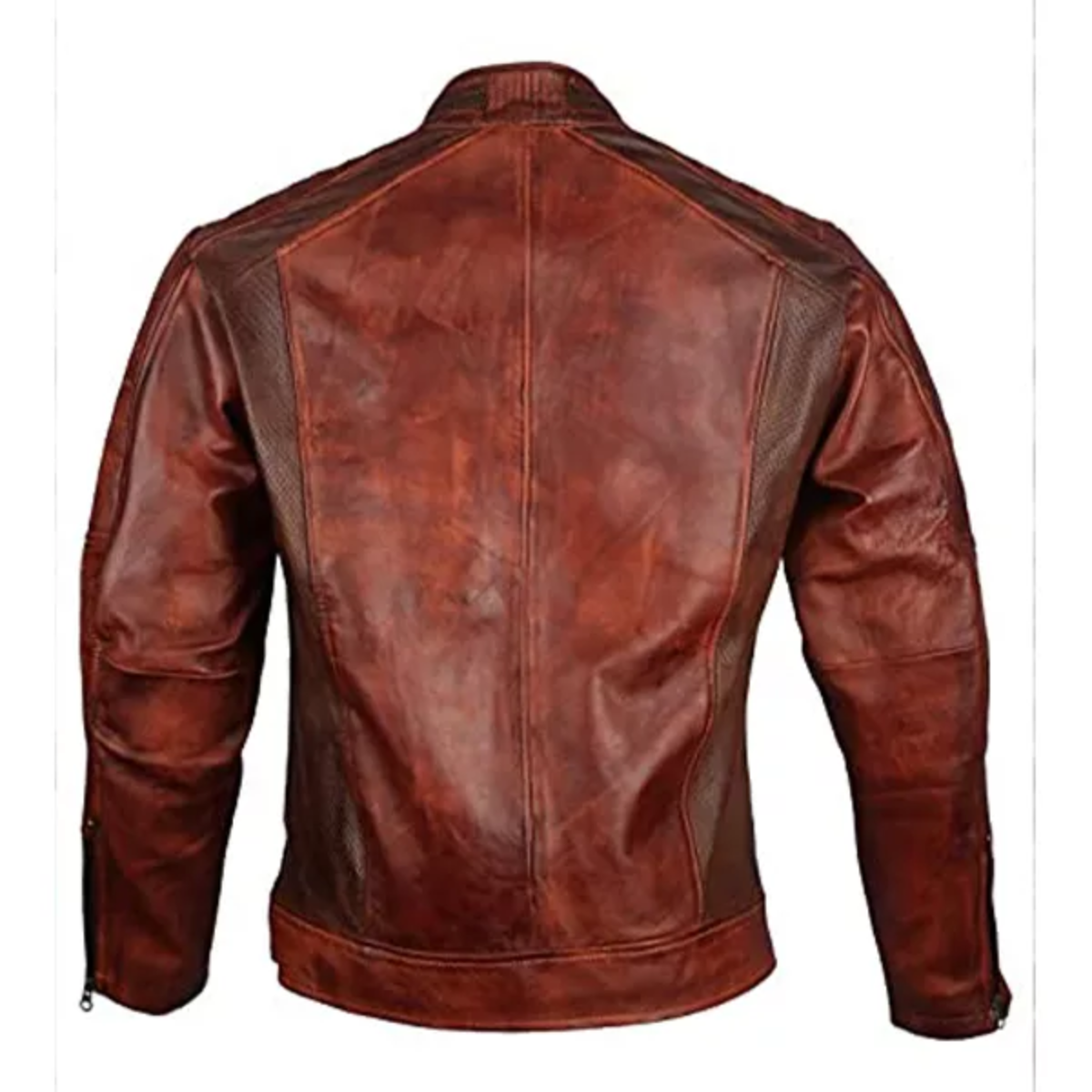 Cafe Racer Leather Jacket