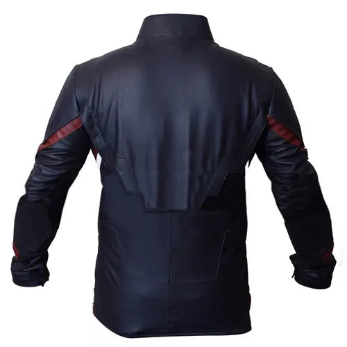 Captain America Civil War Faux Leather Jacket