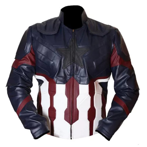 Captain America Infinity War Faux Leather Jacket