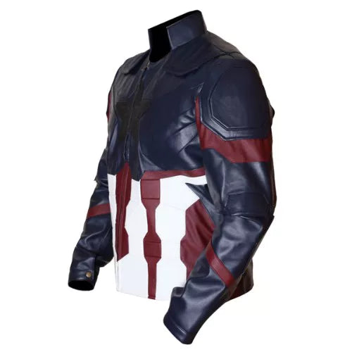 Captain America Infinity War Faux Leather Jacket