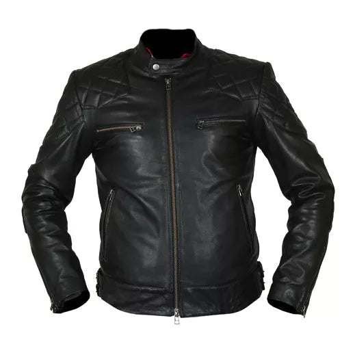 David Beckham Black Biker Faux Leather Jacket