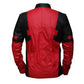 Deadpool Black & Red Faux Leather Jacket