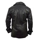 Dr Who Single Breast Black Faux Leather Jacket