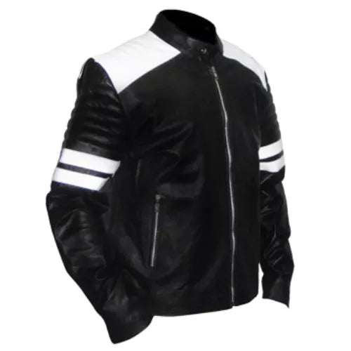 Fight Club Black Faux Leather Jacket