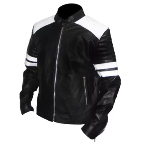 Fight Club Black Faux Leather Jacket