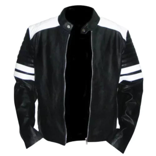 Fight Club Black Faux Leather Jacket