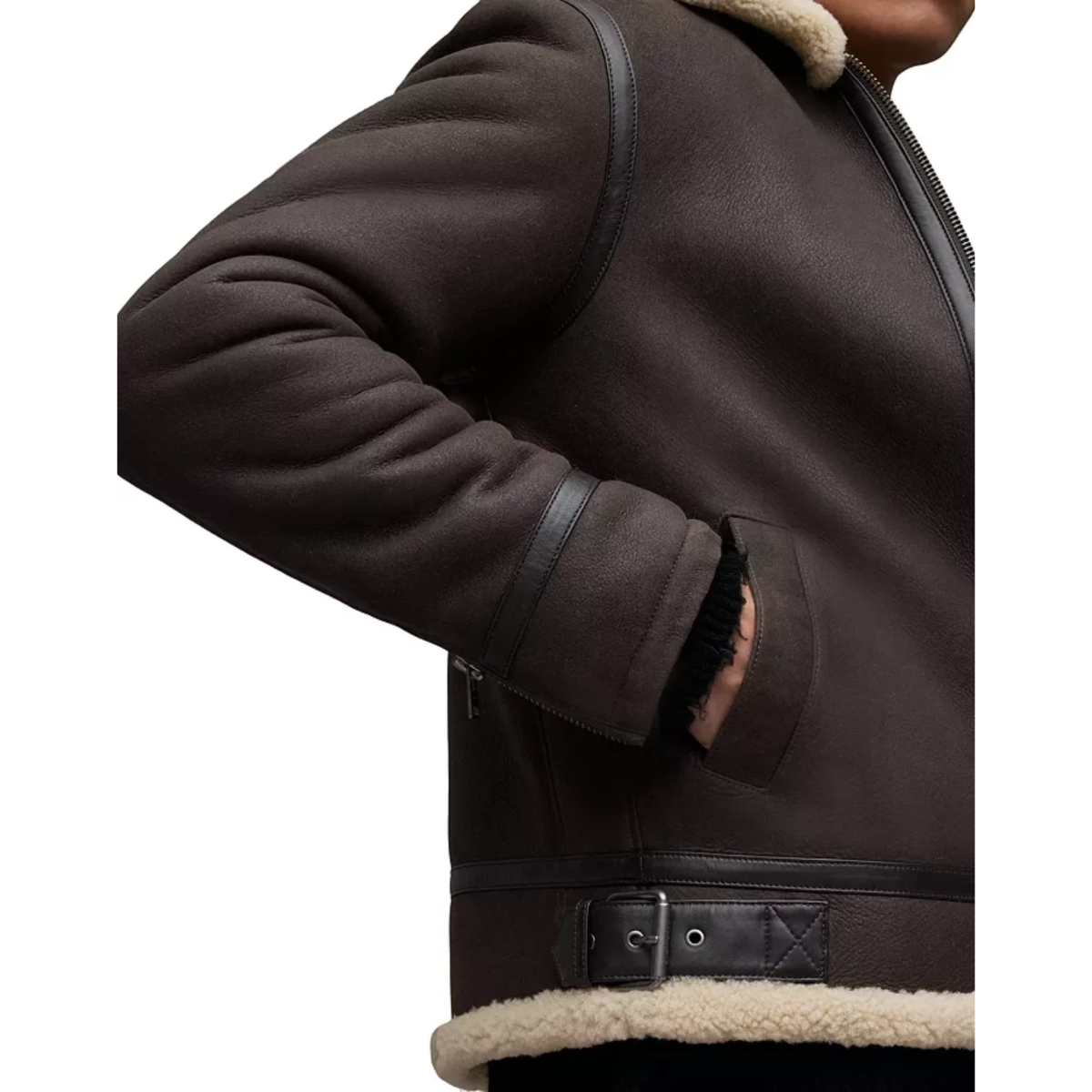 Genuine Rhys Shearling Aviator Jacket