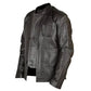 Han Solo Star Wars The Force Awakens Brown Genuine Real Leather Jacket