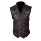 Hell On Wheels Cullen Bohannan Genuine Distressed Cowhide Leather Vest