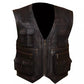 Jurassic World Chris Pratt Owen Grady Genuine Leather Vest