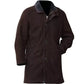 Longmire Brown Genuine Real Leather Coat