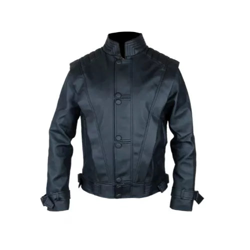 Michael Jackson Thriller Black Faux Leather Jacket