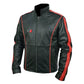 Mass Effect 3 Black Biker Faux Leather Jacket