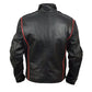 Mass Effect 3 Black Biker Faux Leather Jacket