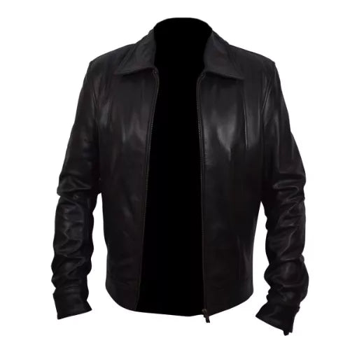 Moody Season 5 Black Faux Leather Jacket