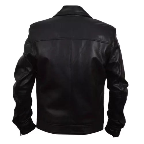 Moody Season 5 Black Faux Leather Jacket