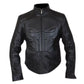 The Punisher Black Biker Faux Leather Jacket