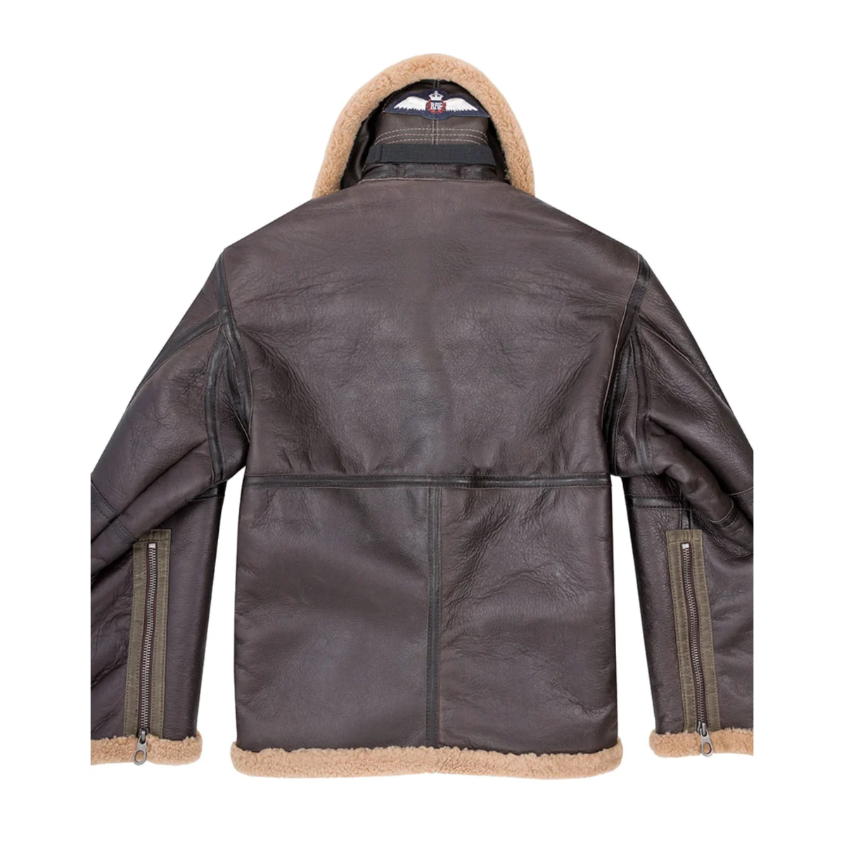 RAF Fighter Weight Sheepskin Bomber Jacket