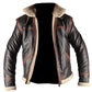 Resident Evil 4 Genuine Brown Real Leather Jacket