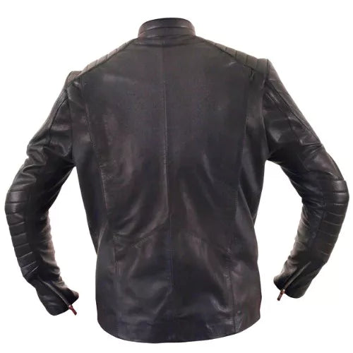 Superman Smallville Black Faux Leather Jacket