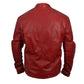 Smallville Superman Red Faux Leather Jacket