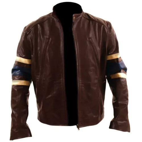 X-Men 3 The Last Stand Genuine brown Leather Jacket