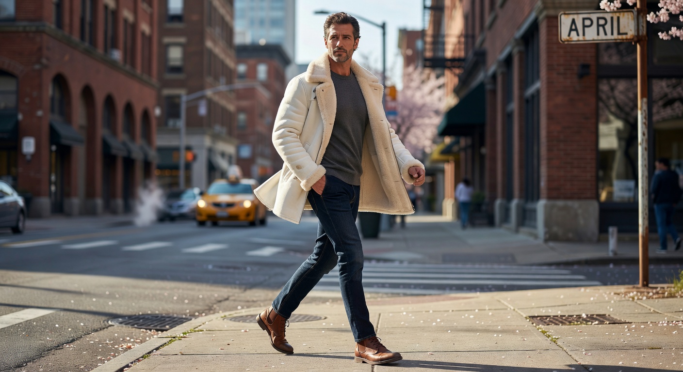 Transform Your Spring Wardrobe with Shearling Jackets