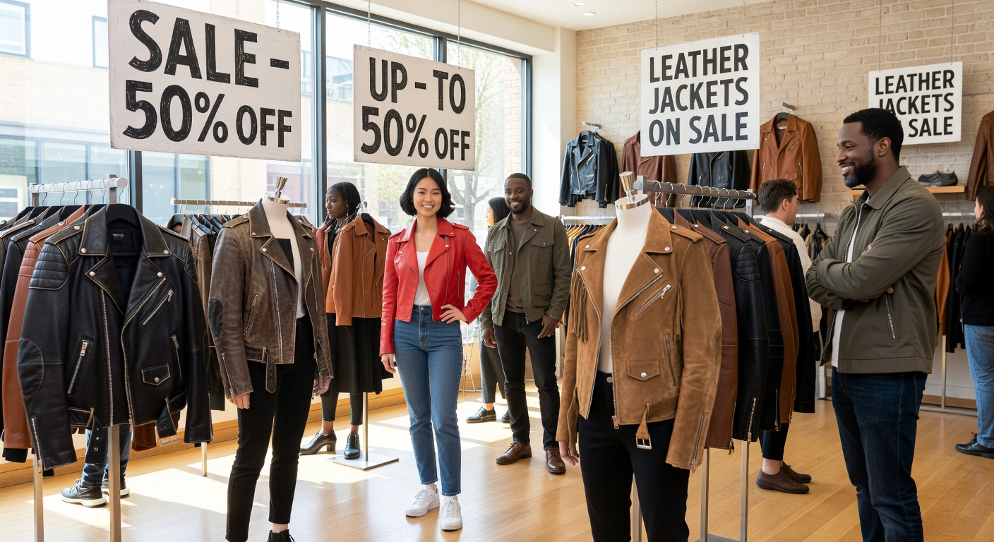 April Leather Jacket Sale: Invest in Quality and Style