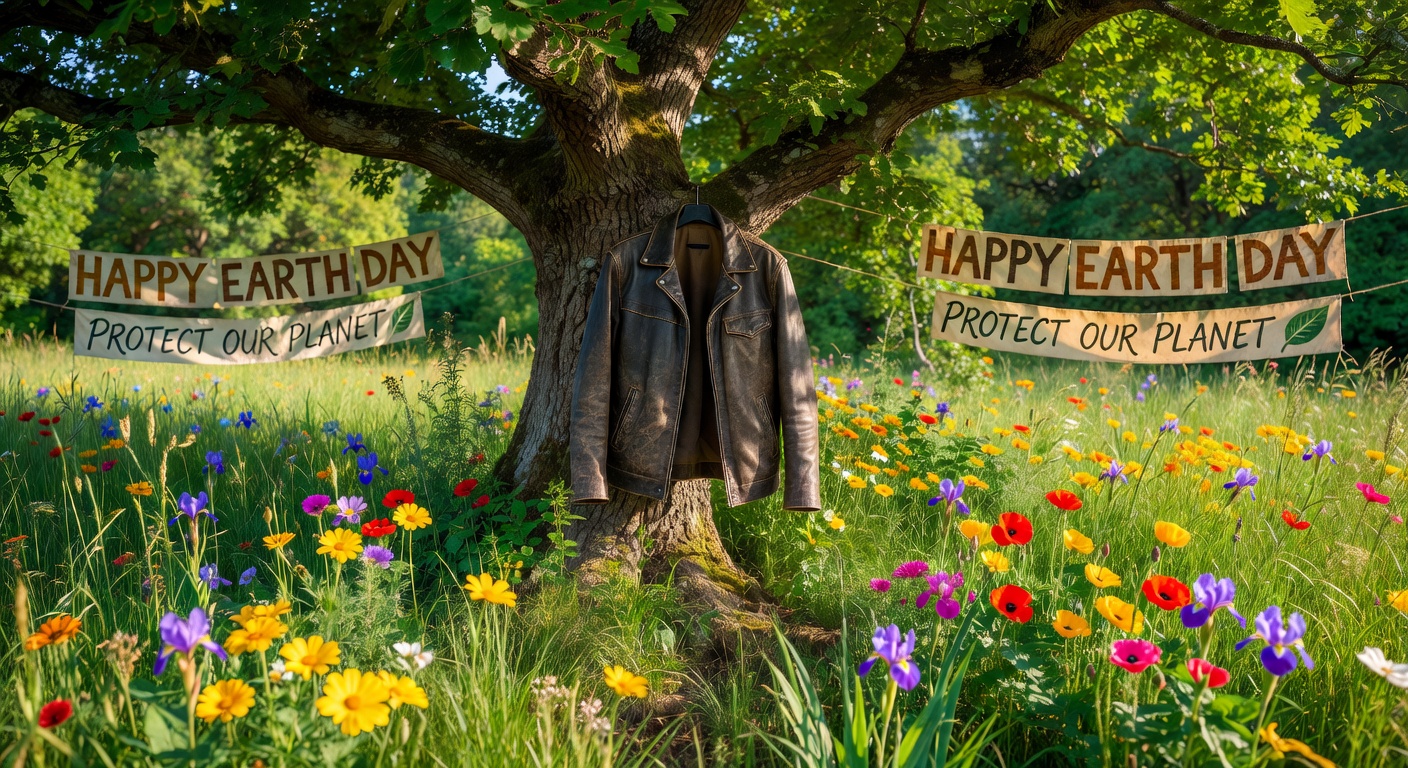 Celebrating Earth Day with Sustainable Fashion: The Case for Real Leather Jackets